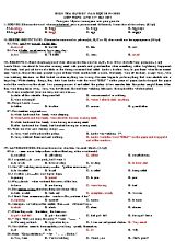 Đề kiểm tra định kỳ môn Tiếng Anh Lớp 11 - Bài số 1 - Năm học 2019-2020 (Có đáp án)